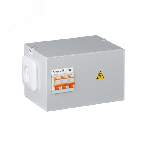 Изображение товара Ящик с трансформатором понижающим ЯТП-0,25 220/24-3авт. (шт)