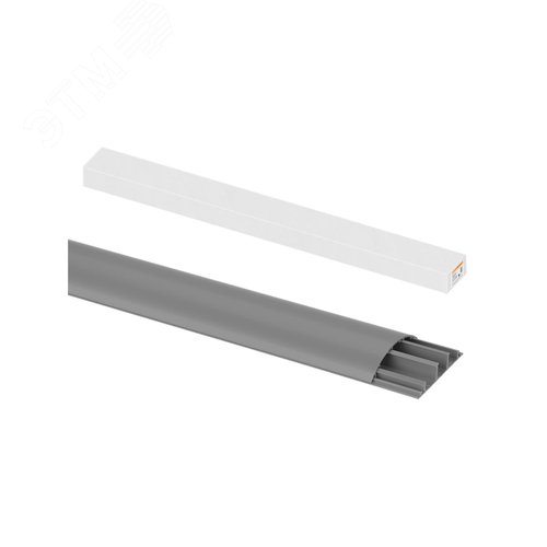 Изображение товара Кабель-канал напольный 70х16 темно-серый 42 мупак TDM (м)