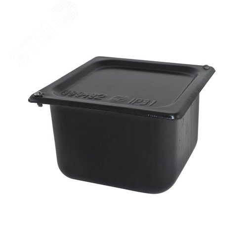 Изображение товара Коробка протяжная ОП металлическая У-994 IP31 грунт. без уплотнителя TDM (шт)