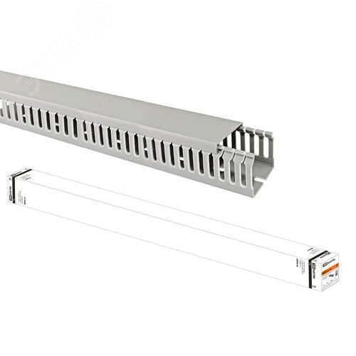 Изображение товара Кабель-канал перфорированный 40х40 перфорация 6/7 (36 м) (м)