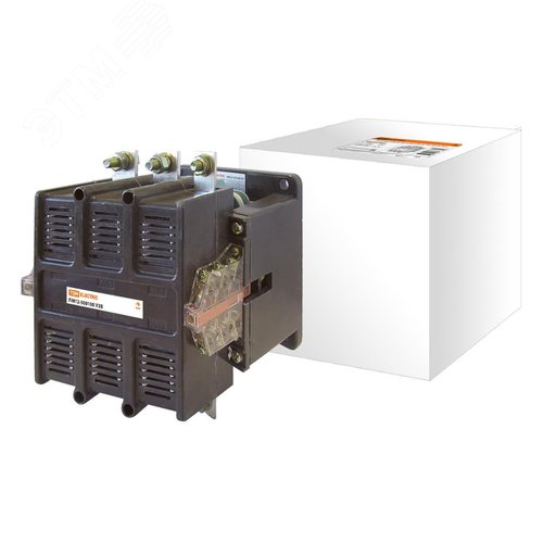 Изображение товара Пускатель электромагнитный ПМ12-500100 У3В, 400 В, 4НО+2НЗ TDM (упак)