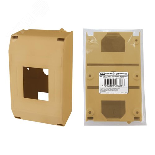 Изображение товара Бокс КМПн 1/4 для наружной установки IP20 ''ЭКО'' (сосна) инд. штрихкод (шт)