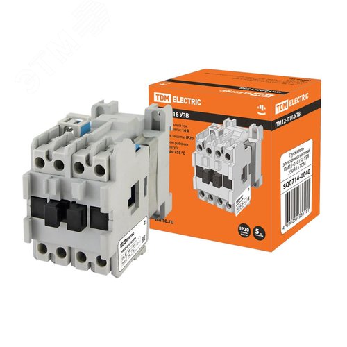 Изображение товара Пускатель электромагнитный ПМ12-016150 У3В 230В 1з TDM (шт)
