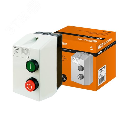 Изображение товара Контактор КМН10960 9А в оболочке Ue=220В/АС3 IP54 (шт)