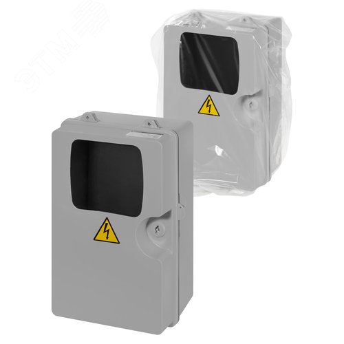 Изображение товара ЩУ-П-1ф/3ф (360х225х155) пластик, монтажная панель IP54 TDM (шт)