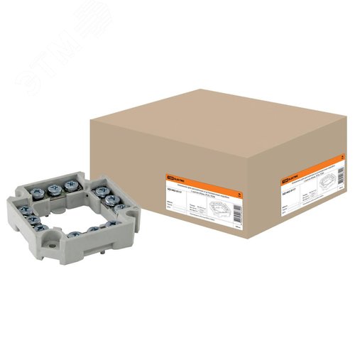 Изображение товара Клеммник для распаячных и установочных коробок с шагом 60мм IP20 TDM (шт)