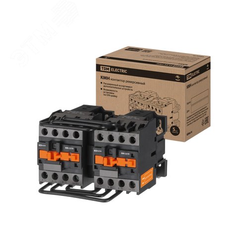 Изображение товара КМН-23230 реверс 32А 230В/АС3 2НО TDM (шт)