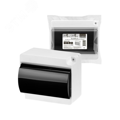 Изображение товара Бокс КМПн-6/8 для наруж. уст. с п/прозрачной крышкой, IP30 НАРОДНЫЙ (шт)