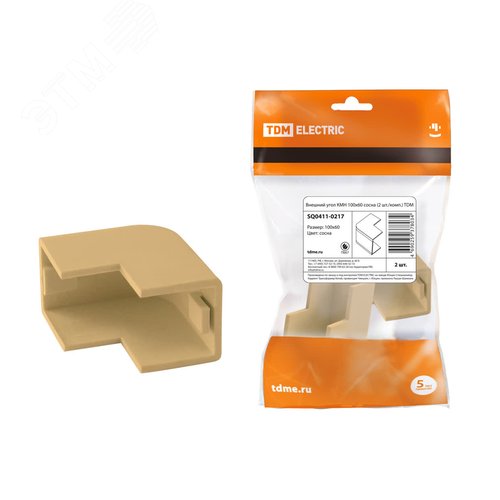 Изображение товара Внешний угол КМН 100х60 сосна (2 шт./комп.) TDM (упак)