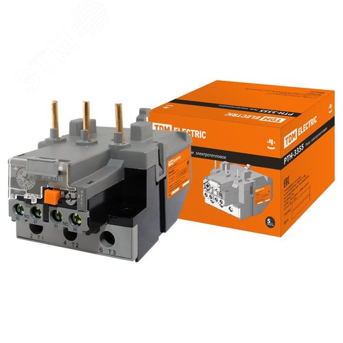 Изображение товара Реле электротепловое РТН-3355 30-40А (шт)