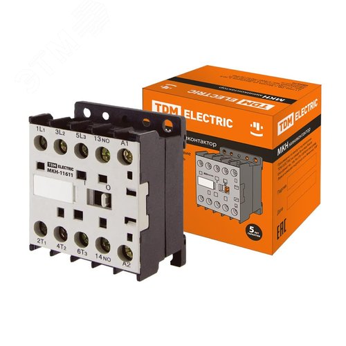 Изображение товара Миниконтактор МКН-11611 16А 230В 1НЗ (шт)