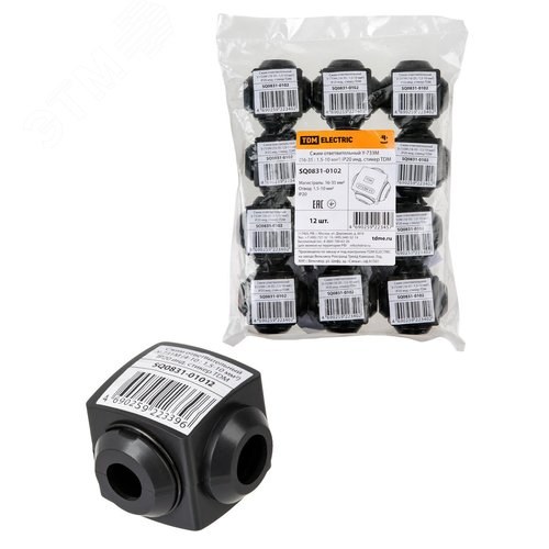 Изображение товара Сжим ответвительный У-733М (16-35 : 1,5-10 мм2) IP20 инд. стикер TDM (шт)