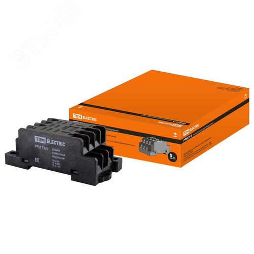 Изображение товара Разъем РРМ77/3 для РЭК77/3 модульный (шт)