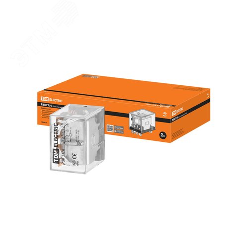 Изображение товара Реле РЭК77/4 10А 230В АC (шт)