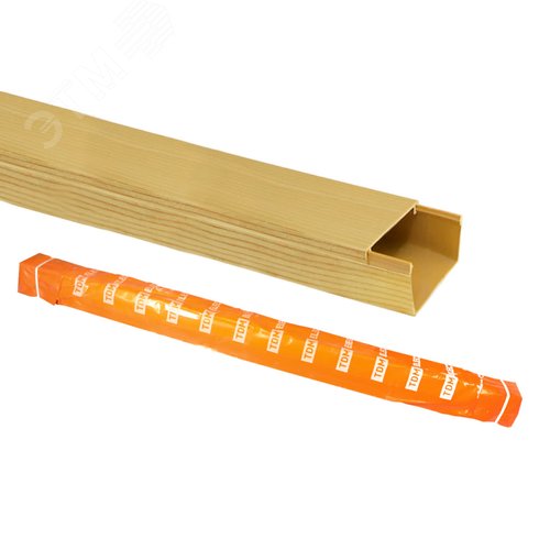 Изображение товара Кабель-канал 100х60 желтая сосна 3D 12м TDM (м)