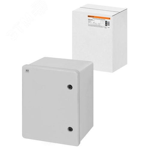 Изображение товара Щит антивандальный, ЩПМП-1-0, GRP, IP66, IK10, -50 С до +70 С, навесной, (400х300х210) TDM (шт)