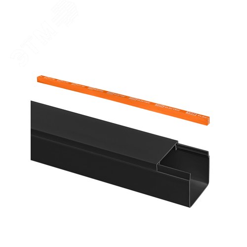 Изображение товара Кабель-канал 25х25 2 м чёрный TDM (шт)