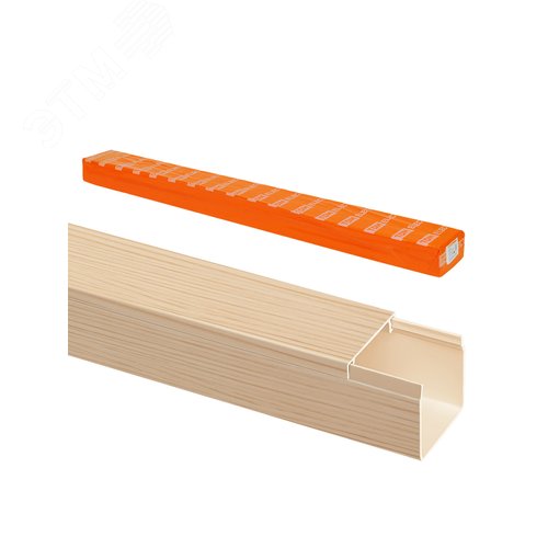 Изображение товара Кабель-канал сосна 25х25 3D ЭКОTDM 1шт /2м (шт)