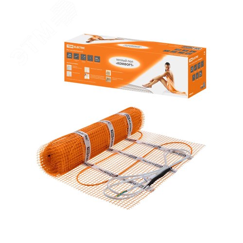 Изображение товара Мат нагревательный ''Комфорт'' МН двухжильный, 6 кв. м, 900 Вт (шт)