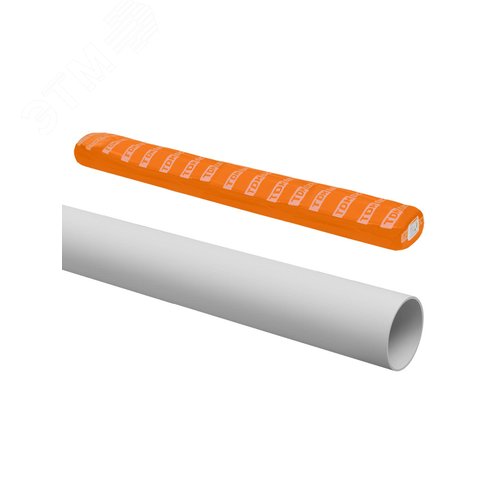 Изображение товара Труба гладкая жесткая ПВХ d 63 (21 м) длина 3 м. серая TDM (м)