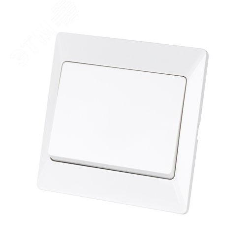 Изображение товара "Выключатель 1 кл. 10А белый ""Ильмень"" TDM" (шт)