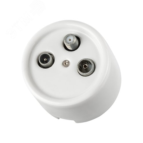 Изображение товара Розетка TV+R+ SAT оконечная белая «Болонь» TDM (шт)