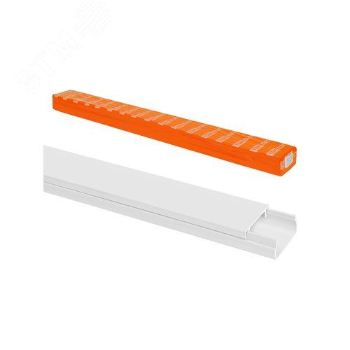 Изображение товара Кабель-канал 20х10 2 м белый TDM (шт)