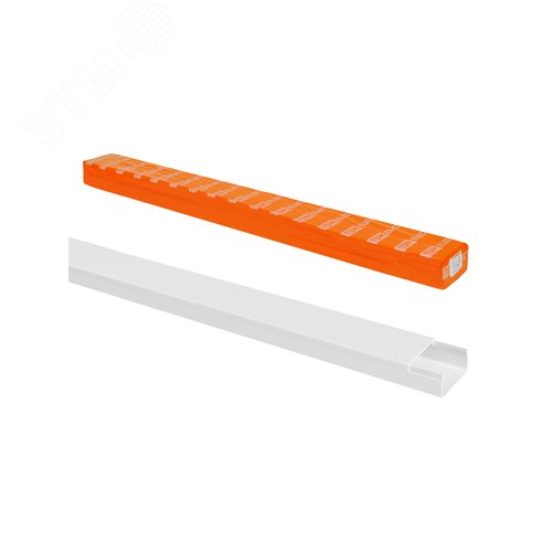 Изображение товара Кабель-канал 40х16 2 м белый TDM (шт)