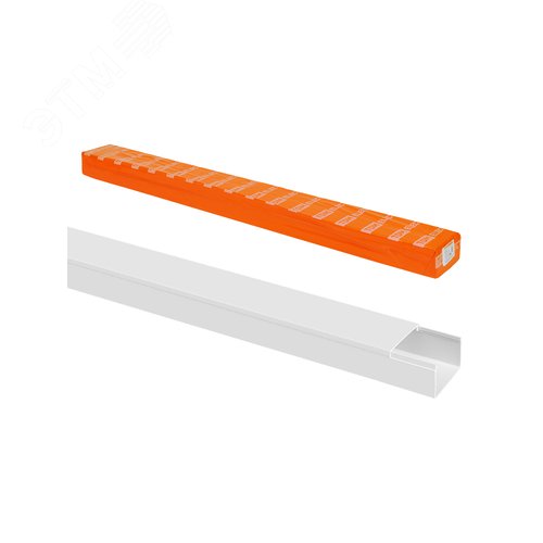 Изображение товара Кабель-канал 40х25 2 м белый TDM (шт)