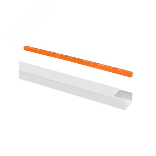 Изображение товара Кабель-канал 40х25 2 шт по 2 м белый упак TDM (упак)