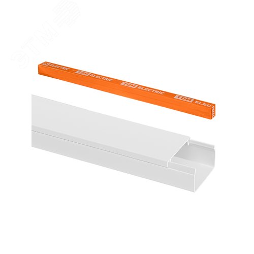 Изображение товара Кабель-канал 25х16 6 шт по 1 м белый упак TDM (упак)