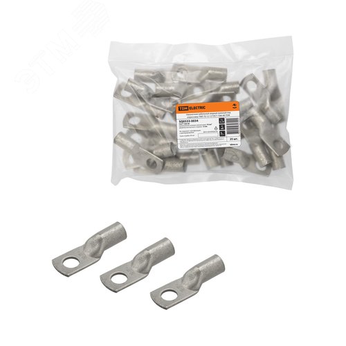 Изображение товара Наконечник кабельный медный луженый под опрессовку ТМЛ 70-12-13 ГОСТ 7386-80 (шт)