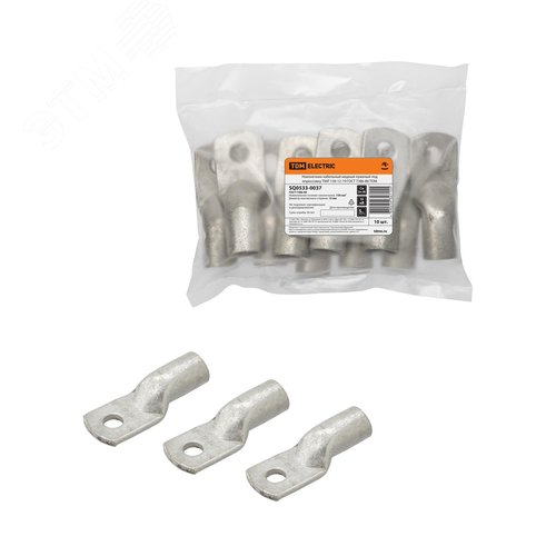 Изображение товара Наконечник кабельный медный луженый под опрессовку ТМЛ 150-12-19 ГОСТ 7386-80 (шт)