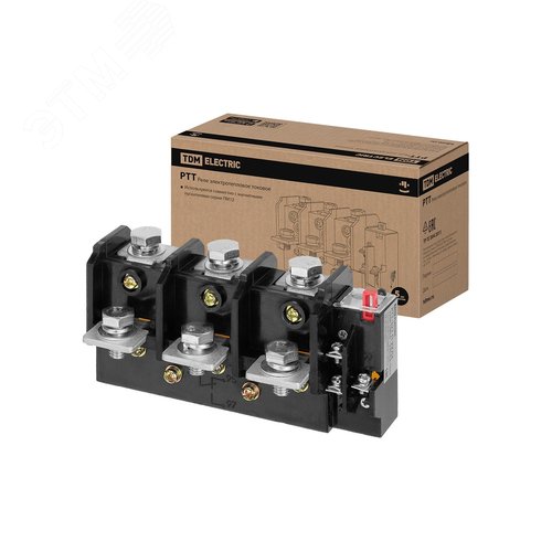 Изображение товара Реле электротепловое токовое РТТ-327 П УХЛ4 220А (180,0 - 220,0)А TDM (шт)