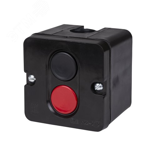 Изображение товара Пост кнопочный ПКЕ722У2.краснаяичернаякнопки.IP54TDM (шт)