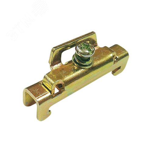 Изображение товара Ограничитель на DIN-рейку (металл) 1 винт (шт)