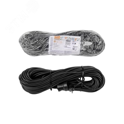 Изображение товара Удлинитель-шнур силовой народный ПВС 4000 Вт с/з 30м штепс. гнездо (шт)