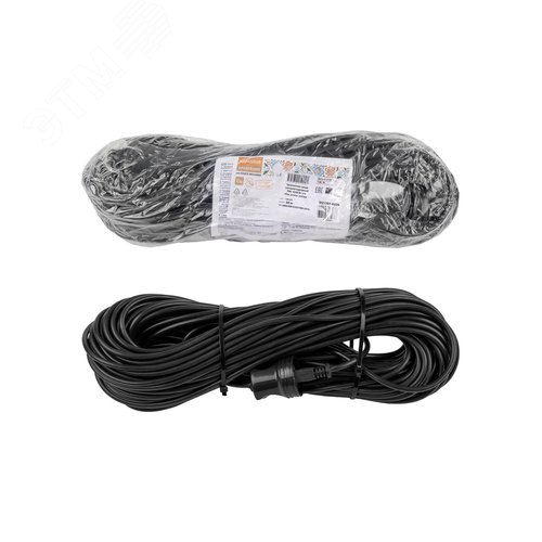 Изображение товара Удлинитель-шнур силовой народный ПВС 4000 Вт с/з 50м штепс. гнездо (шт)