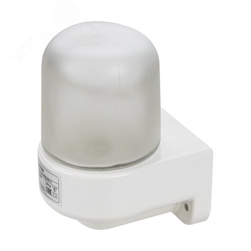 Изображение товара Светильник для бани и сауны НПБ400-2 настенный, угловой, IP54, 60Вт, E27, белый, основание керамика (шт)