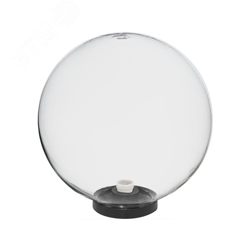 Изображение товара Светильник НТУ 03-100-401 шар d=400 мм IP54 (прозрачный ПММА, основание плоское ПК 145, Е27) (шт)