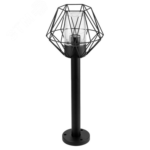 Изображение товара Светильник парковый столб E27 1x60W Доминго высота 500 мм металл черный TDM (шт)