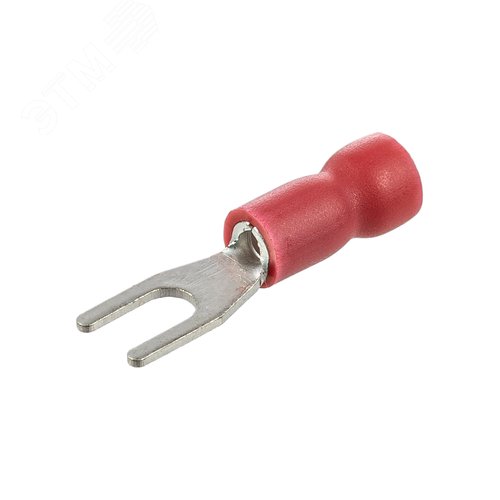 Изображение товара Наконечник вилочный изолированный НВИ с легким вводом проводника 1,5-3 (100 шт.) TDM (упак)