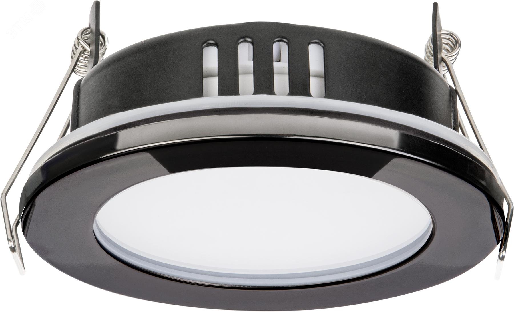 Изображение товара Светильник встроенный СВ 01-09 GX53 230В 50Гц IP54 черный хром