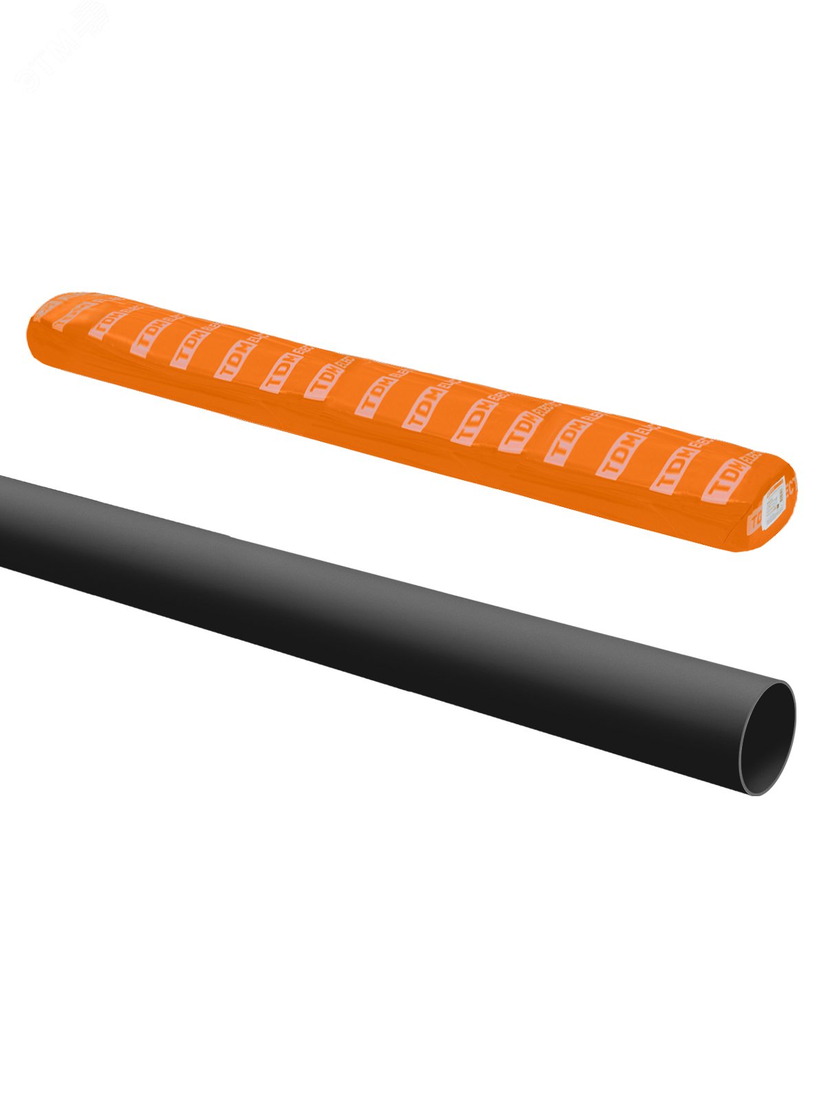 Изображение товара Гладкая жесткая труба ПВХ диаметр 16 мм длина 3 м упаковка 52 шт