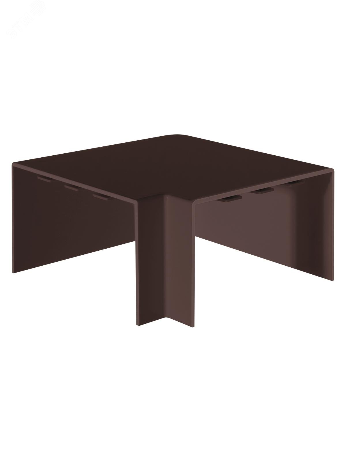 Изображение товара Поворот на 90 градусов для кабельных каналов TDM ELECTRIC бук/венге 2 шт