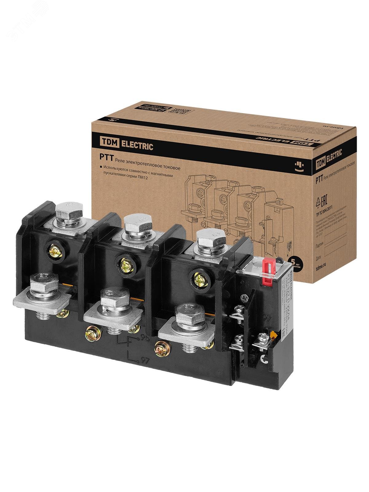 Изображение товара Реле электротепловое токовое ТДМ SQ0741-0010 180-220 А