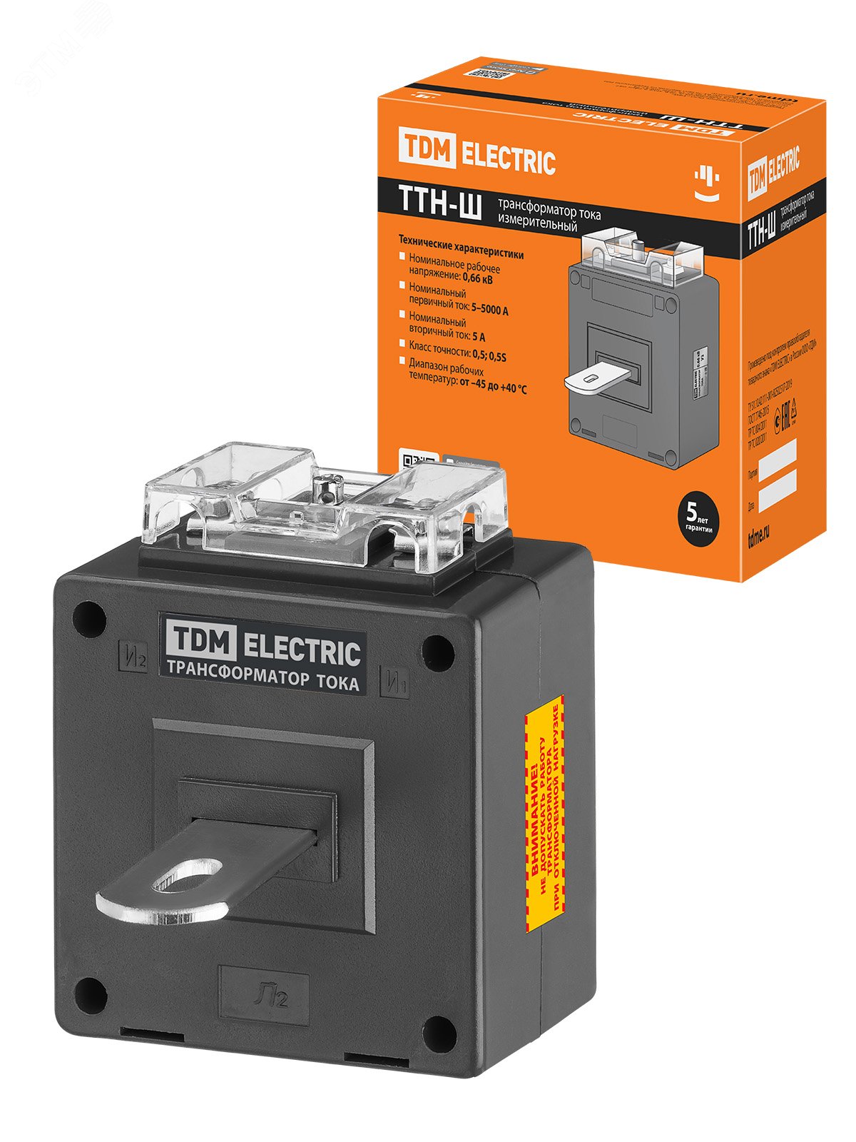 Изображение товара Трансформатор тока измерительный TDM ELECTRIC SQ1101-1022 800 А