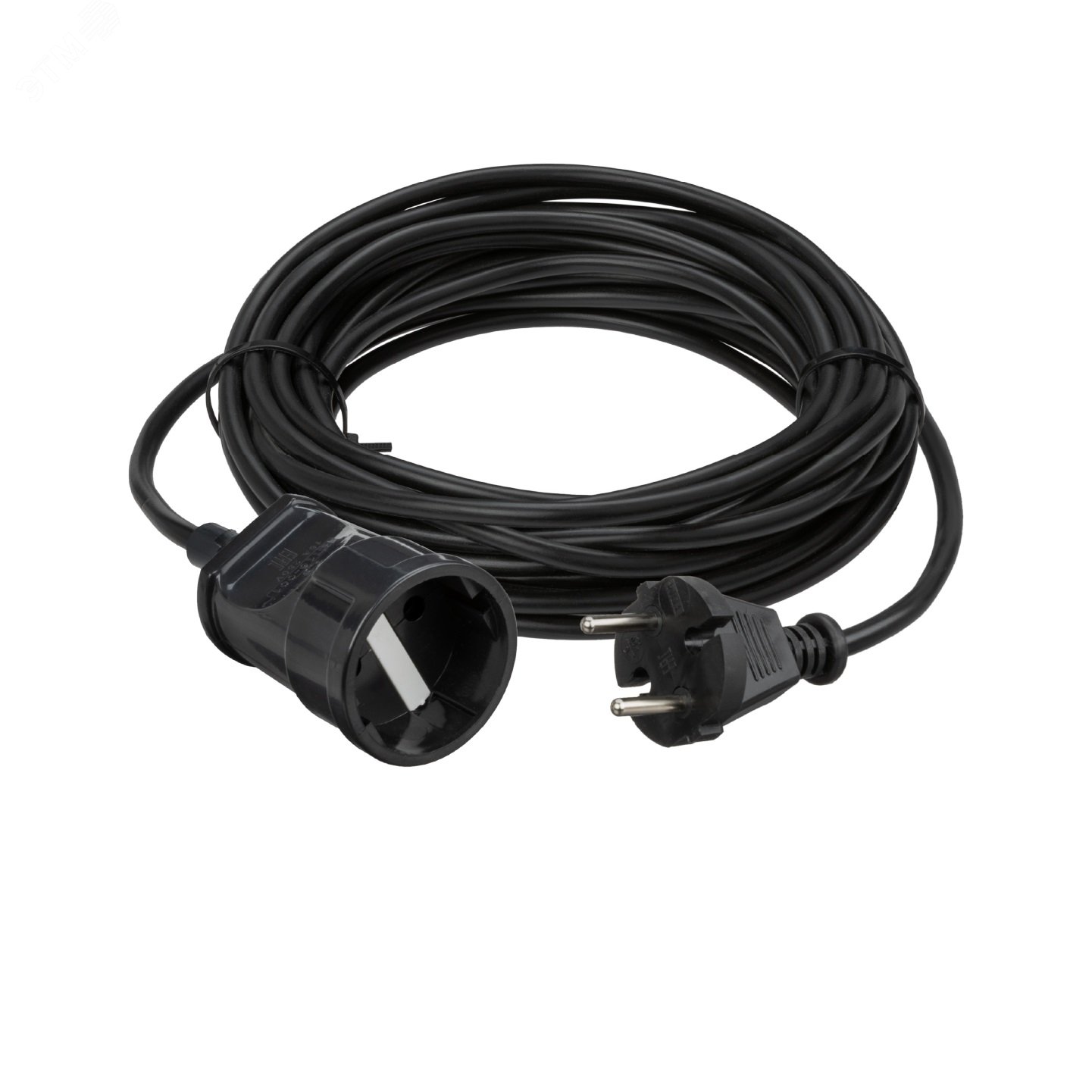 Изображение товара Удлинитель-шнур силовой народный ПВС 1300 Вт б/з 30м штепс. гнездо (шт)