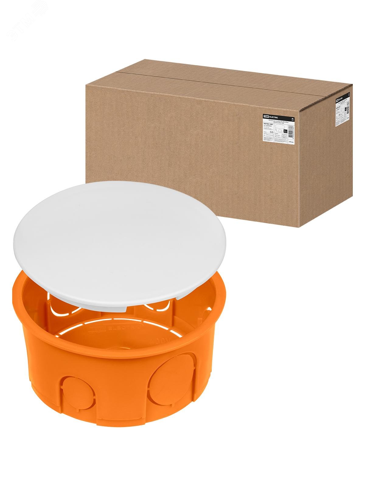 Изображение товара Распаячная коробка СП D80х40мм, крышка, IP20, (шт)