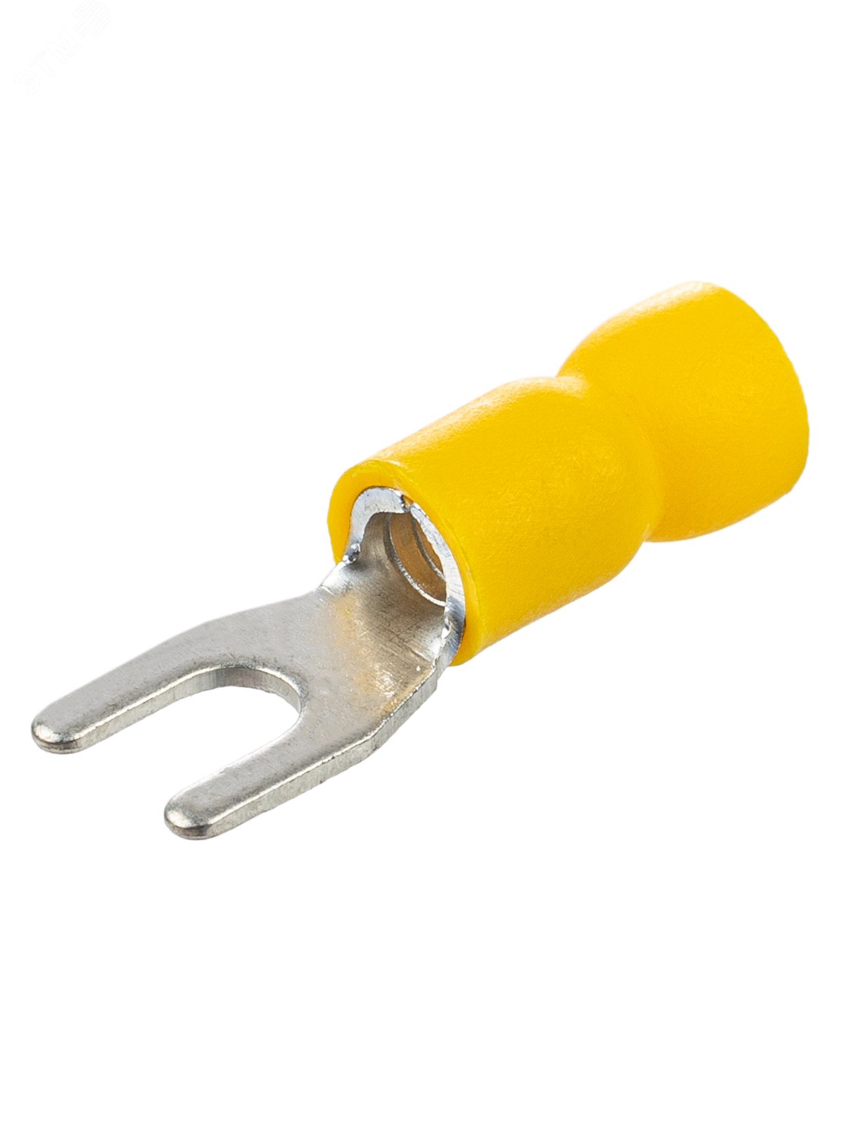 Изображение товара Наконечник вилочный изолированный НВИ с легким вводом проводника 60-4, TDM, 100 шт. Изображение товара Наконечник вилочный изолированный НВИ с легким вводом проводника 60-4, TDM, 100 шт.